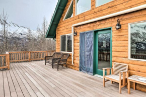 Alaskan Mountain Gem with Private Hot Tub and Gym!